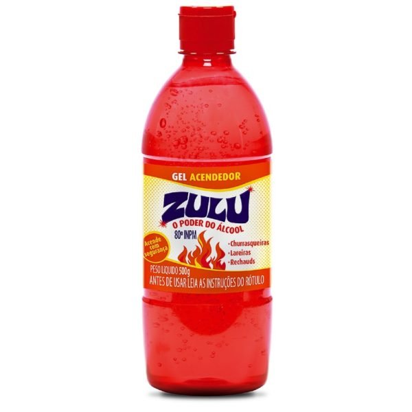 Álcool Gel Acendedor Zulu 500 g