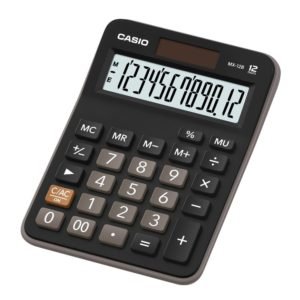 Calculadora De Mesa 12 Dígitos Preto MX-12B 1 UN Casio