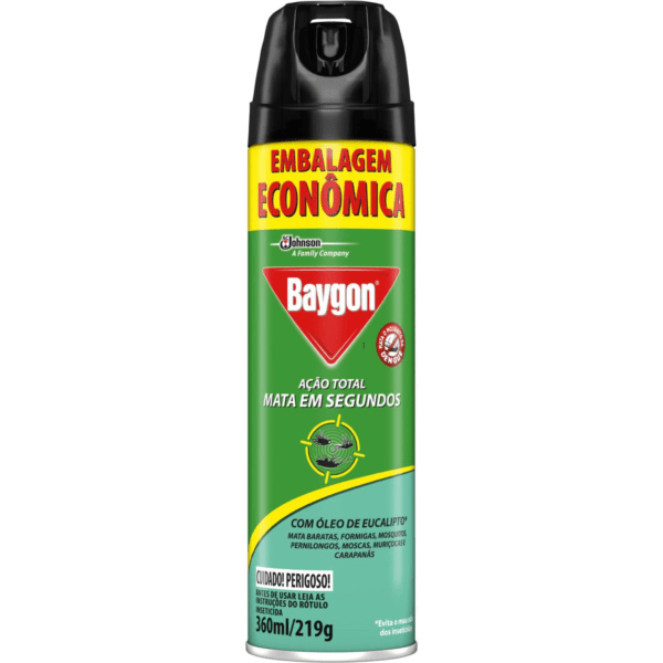 Inseticida Baygon Ação Total Eucalipto 360 ml