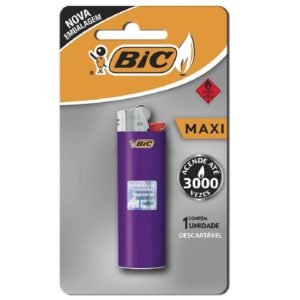 Isqueiro Maxi Cores Sortidas 1 Un Bic