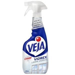 Limpa Vidros Vidrex Cristal Com Pulverizador 500ml 1 UN Veja