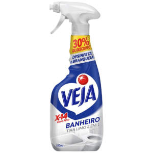 Veja Tira Limo Banheiro X14 Cloro Ativo 500 Ml