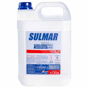 Álcool Liquido Sulmar 70° 5 L